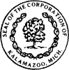 Official seal of Kalamazoo, Michigan