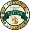 Official seal of Lyons, Georgia