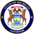 Seal of the governor of Michigan