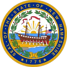 Official seal of New Hampshire