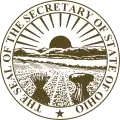 Seal of the secretary of state of Ohio