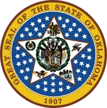 Official seal of Oklahoma