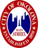 Official seal of Okolona, Mississippi