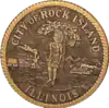 Official seal of Rock Island, Illinois