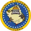 Official seal of Sacramento County