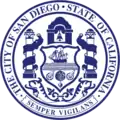 Seal of San Diego, California.