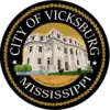 Official seal of Vicksburg