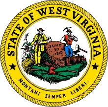 Official seal of West Virginia