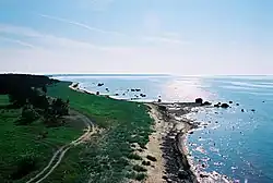 North-west coast of Estonia near Nõva, Lääne county