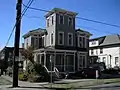 The Italianate Ward House (520 E Denny Way) was built in 1882 at 1025 Pike Street on First Hill, then rotated to face Boren Avenue as 1427 Boren Avenue, and moved to its current Capitol Hill location in 1986, but the exterior is otherwise very little altered.