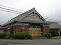 Seattle Betsuin Buddhist Temple (1940–1941), a Japanese Jodo Shinshu Buddhist temple, designed by Japanese American Kichio Allen Arai. The architect of record was Pierce A. Horrocks, because Arai lacked an architectural license.