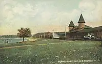 Sebago Lake Sta. in 1907