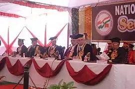 Second Convocation of the university.