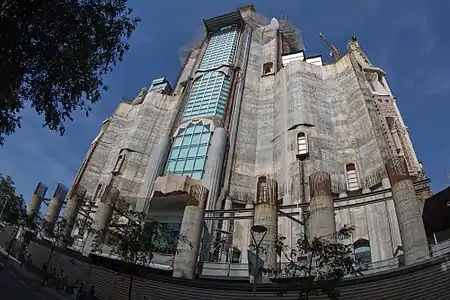 Glory Façade under construction in 2016