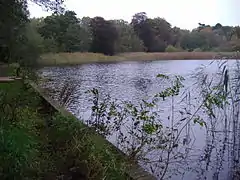 Selbrigg pond, part of the watercourse of the Glaven