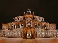 Semperoper in Dresden, Germany