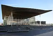 Senedd, Cardiff, Wales.