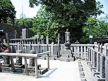 47 rōnin graves