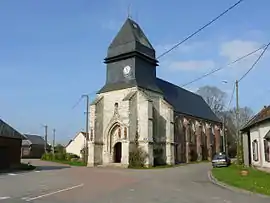 The church in Sentelie