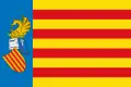 Proposed flag during the Statute of Benicassim.  Unknown ratio