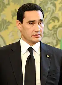 TurkmenistanSerdar BerdimuhamedowPresident of Turkmenistan