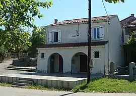 The town hall in Serra-di-Fiumorbo