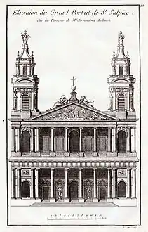 Servandoni's design