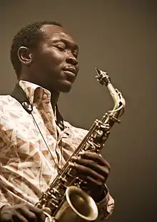 Seun Kuti at the 2008 Marsatac Festival in Marseille, France