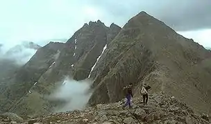 Sgurr Fiona and the Corrag Bhuidhe pinnacles on An Teallach