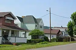 Houses on the main street