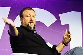 Shane Smith of Vice Media during Mobile World Congress 2017