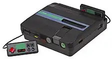 Sharp Twin Famicom licensed game console for Japanese market (1986)