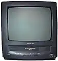 Sharp TV/VCR combo