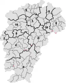 She ethnic townships in Jiangxi