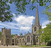 Sheffield Cathedral, one of the oldest churches in the city and the mother church of the Diocese of Sheffield.