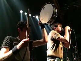 Shellac performing live in Hamburg, Nov. 1, 2014