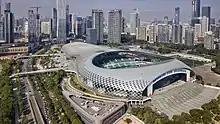 Shenzhen Bay Sports Center in 2020.