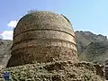 Shingardar Stupa, a 27-metre tall stupa built along the main road that enters Swat from the Peshawar Valley