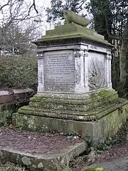 The John Wimble memorial on Ship Path, grade II