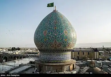 The dome of Shah Cheragh