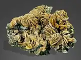 Siderite from Redruth, Cornwall, England.