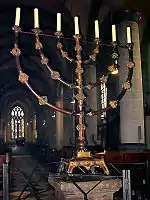 Abbess Mathilde's candelabrum in Essen Cathedral, c. 1000