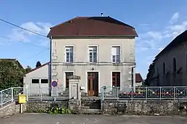 The town hall in Silley-Amancey