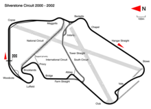 Silverstone Circuit in its 2002 configuration