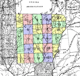 Twenty Townships, c. 1792–1793