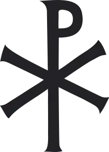 Chi Rho (see Byzantine insignia) of Byzantium