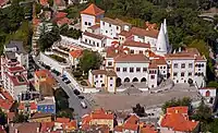 Sintra National Palace, from above