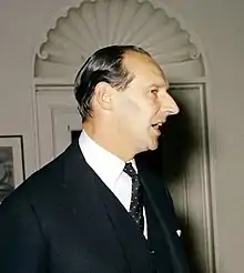 Ambassador Ormsby-Gore at the White House, 1961