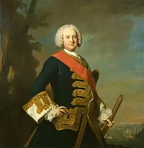 Admiral Peter Warren, c. 1751