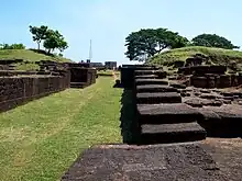 Ruins of the North West gate of Sisupalgarh